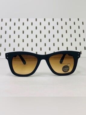 Komono New Allen Black Rubber Sunglasses NEW